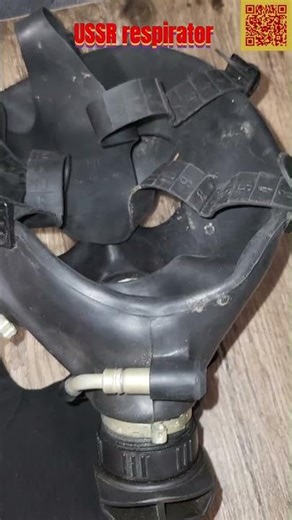Soviet PMK-2 Gas Mask USSR Full Face Respirator Military Style Vintage Gear