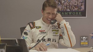 Rule No. 19: Don't hop on the Kyle Busch bandwagon when you're on the phone with Carl Edwards! | NASCAR on NBC