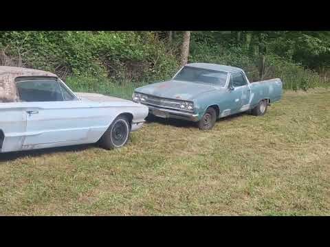 1966 FORD THUNDERBIRD & 1965 CHEVY EL CAMINO