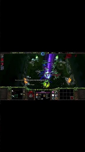Maiev, Anyndra, Sereia and Akama vs Teron Gorefiend (Mini Boss Part 2) #warcraft3 #warcraft