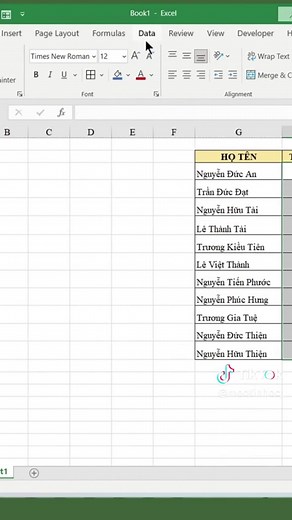 Cách tạo checklist trong excel #excel #exceltips #exceltricks #tinhocvanphong #meotinhochay