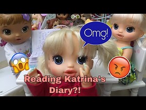 BABY ALIVE Dolls read Katrina's diary!