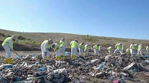 Georgia police, FBI search landfill for missing toddler
