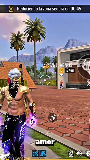 Diciendo mi amor a mi chacalita en Free Fire