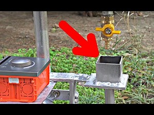 A safe DIY waste oil furnace