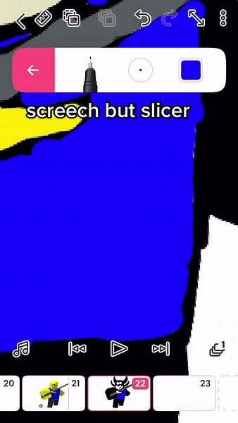 AAA SLICER SCREECH #slicer #meme #balls #art