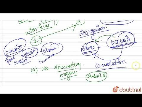 Explain co-evolution with reference to parasites and their hosts. Mention any four special adaptive