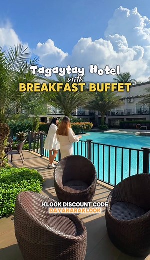 Tagaytay Hotel with Breakfast Buffet‼️ 📌 Royale Parc Hotels & Resorts Inc - Tagaytay Discount Code: DAYANARAKLOOK #tagaytaystaycation #trending #tagaytay #hotel #buffet | Dayanara Alviar Vlogs