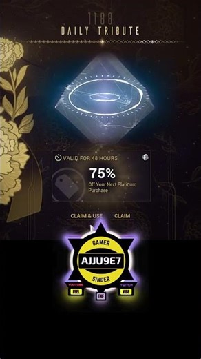 Warframe Moments: 1188 Days Login Reward 🎮 AJJU9e7