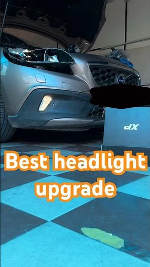 Volvo V40 || No error headlight upgrade || Headlight restoration || Must for late nite drives