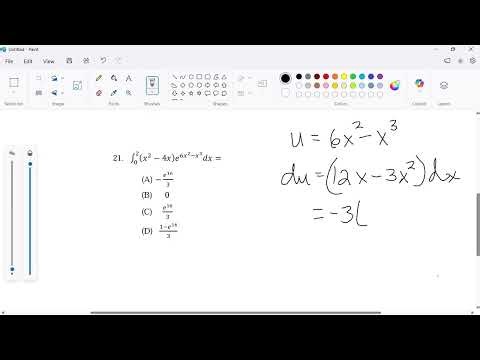 AP Calculus AB Integrals with e