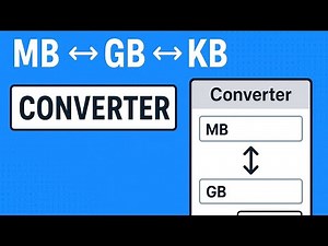 GB to MB to KB converter using Python 🪙