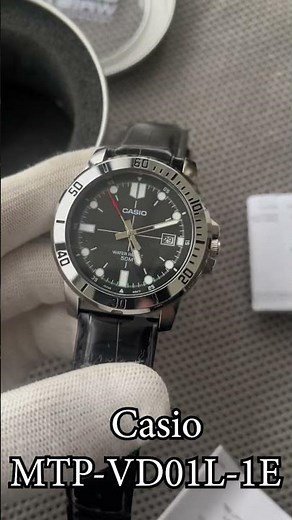 Super beautiful Casio MTP-VD01L-1E watch shows class for men | #watchformen #casio #watch #menwatch