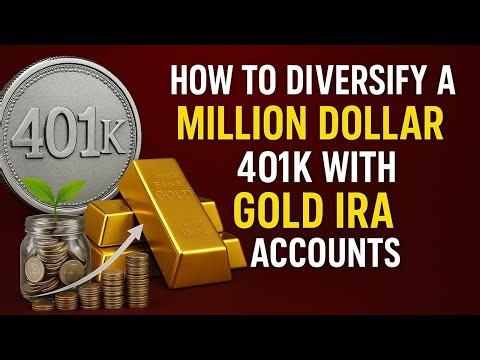 How to Diversify a Million Dollar 401k With Gold IRA Accounts