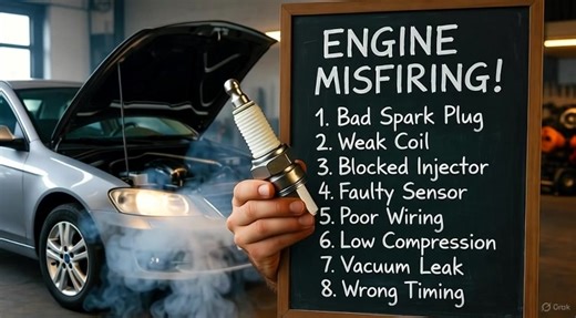 "Is your engine running rough, shaking, or struggling under load? You've got a misfire! This means one cylinder isn't firing correctly, and the culprit is usually one of three things: Spark, Fuel, or Compression. Which one are you dealing with? We're diving into the spark plugs and coils today to find the fault! Have you successfully tracked down a persistent misfire before?"#EngineMisfire #P0300 (The general misfire code) #CheckEngineLight #SparkPlugs #IgnitionCoil #FuelInjector #EngineTrouble 