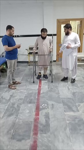 10 meter walk test for Incomplet SCI #PARAPLEGIC Centre Peshawar #College of Physical Medicine Rehabilitation PCP