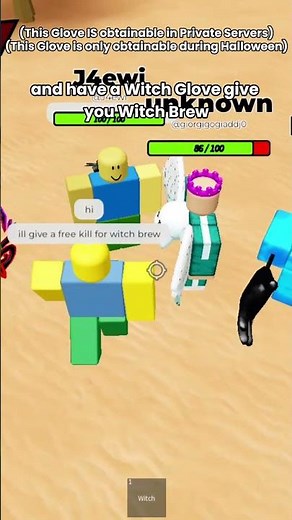 How to get the WITCH Glove in Roblox Slap Battles