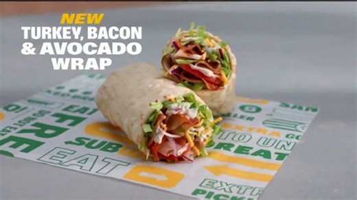 Subway Turkey, Bacon and Avocado Wrap TV Spot, 'In Studio Part One' Featuring Stephen Curry