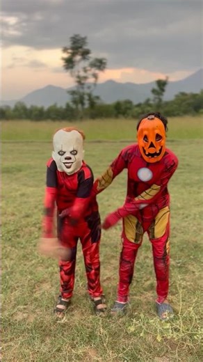 Deadpool and Iron man funny dance #shorts