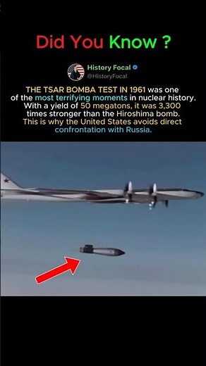 Tsar Bomba Explained: Why the US Avoids Direct War with Russia #history #ww2#usa