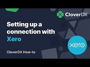 CloverDX Xero Connection Setup
