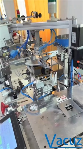 Vacuz Machine Factory on Instagram: "9-5-3 Small Toroidal Inductor Core Automatic Winding Lead Wire Cutting Soldering Machine Equipment #Vacuz #StatorWindingMachine​​​​​ #ToroidalWindingMachine #CoilWindingMachine #InductorWindingMachine #TransformerWindingMachine #WindingMachine​​​​​ #VacuzMachine"