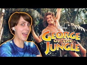 Why does no one talk about this movie?- GEORGE OF THE JUNGLE REACTION #disney #reaction #comedy