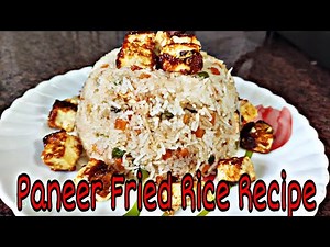 Paneer Fried Rice Recipe