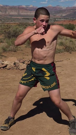 14-Year-Old MMA Fighter Shadowboxing Training for Speed, Timing, and Fight Instinct
