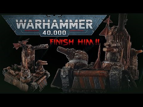 Scratch Build: Warhammer 40k - Mega Grot Tank