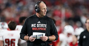 NC State post-spring practice 2025 scholarship chart