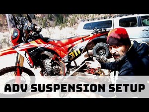Setting Up Your CRF450L Suspension for Adventure! Part 1