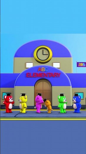 🧸Are You Jumping Blue Teddy Bear #shorts #areyousleeping #babysongs #allbabieschannel