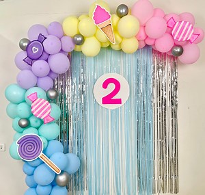 Most lovable Kids Birthday Party Backdrop | MASS Art and Craft