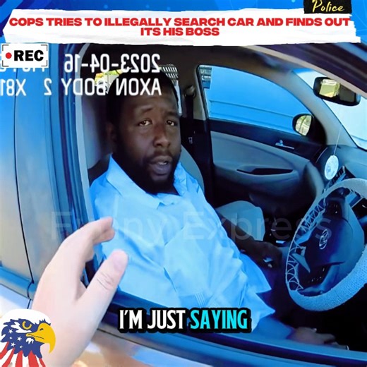 Cops tries to illegally search car and finds out... | Funny express