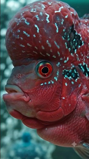 Satisfying Betta Fish Swimming & Flaring in 4K ✨
