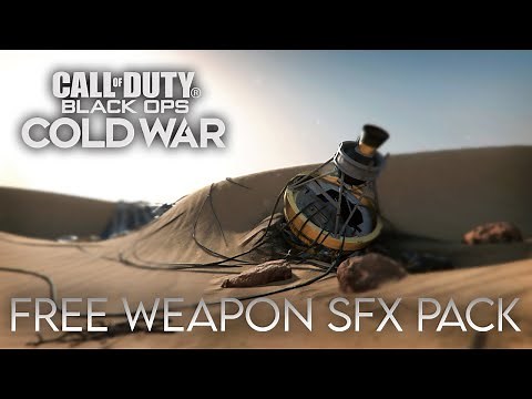 Call Of Duty Black Ops Cold War Free Weapons SFX Pack for Editing // FREE DOWNLOAD