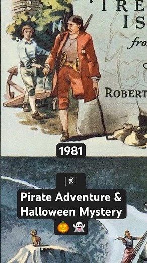 Treasure Island Map 🏴‍☠️ Pirate Adventure & Halloween Mystery 1981 Edward Everett Henry #Halloween