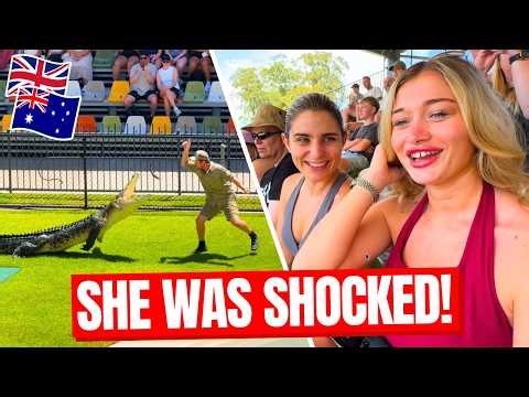 British Sister Reacts to Australia Zoo (This Blew Her Mind!?)