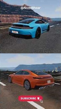 💥 Porsche 911 vs Porsche Panamera HEAD-ON Crash at FULL SPEED 😱🚗💨 #shorts #beamng #beamngdrive