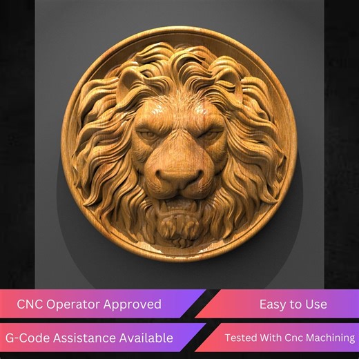 Leon Cnc Relief File, Stl File for Cnc Router | Cnc Operator Approved | Tested & Optimized | Easy to Use | CNC Design, G Code Assistance - Etsy UK