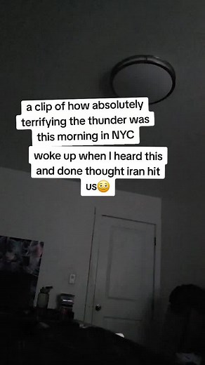 Terrifying Thunderstorm Experience in NYC