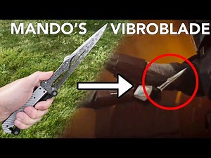 Mandalorian Damascus Knife - Vibroblade Build