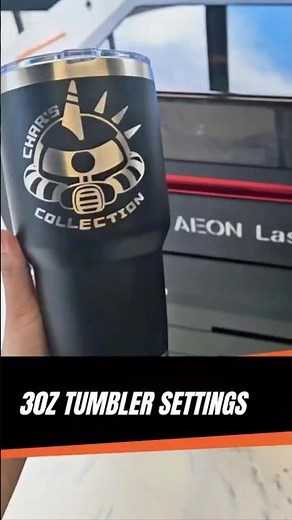 Perfect 30oz Tumbler Engraving: Settings for Flawless Results!