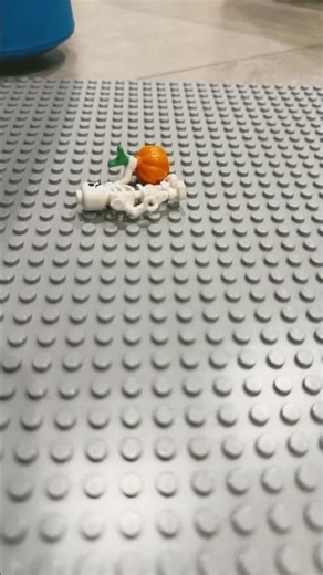 Skeleton steals pumpkin #lego