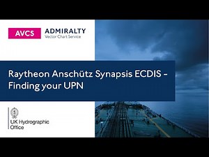 Raytheon Anschütz Synapsis ECDIS - Finding your UPN