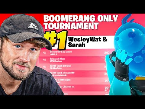 Boomerang-Only Tournament!!!