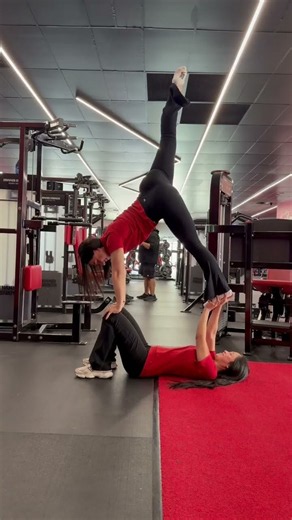 The coolest tricks PLUS we’ve got the BEST GYM in the area ⭐️🔥 #gym