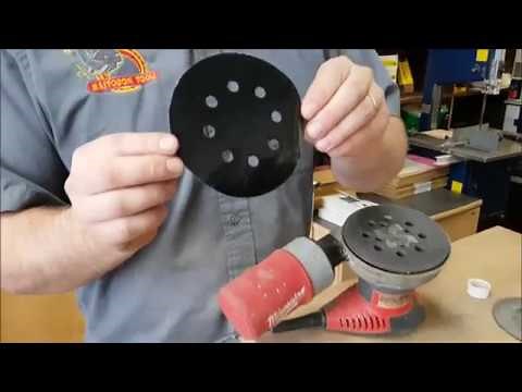 EthAnswers How To Replace Velcro On a Palm Sander Cheap and Easy!