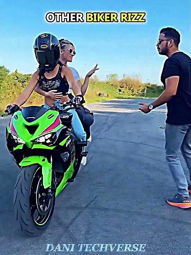 Normal skill VS King of bike rizz ☠️